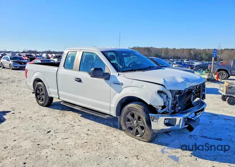 2017 Ford F150 Super Cab из США, поврежденный, VIN 1FTEX1C82HFC92851